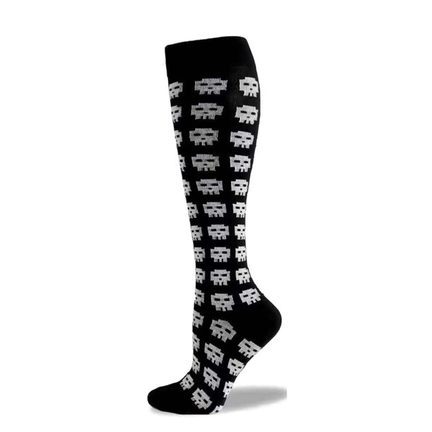 Txlixc Calcetines de compresión de Halloween, calcetines de pantorrilla elástica Txlixc moda