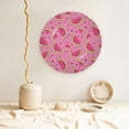 thumbnail image 5 of Cauagu Watermelon Print Bone China Decorative Plate, Wall Mount Plate Holiday Decor Decorative Ceramic Plates with Stand Elegant Household Plates Decorative-8in, 5 of 6