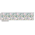 thumbnail image 2 of Off White Fabric by the Yard, Arrangement of Colorful Flowers and Leaves Clutter of Garden Art Elements, Decorative Upholstery Fabric for Sofas and Home Accents, 3 Yards, Multicolor by Ambesonne, 2 of 4