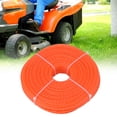thumbnail image 1 of Cordon de Coupe en Nylon, Cordon de Coupe en Nylon Rond de Qualité Commerciale pour Tondeuses à Gazon Robustes 2.7mm 100M Forme Torsadée Cordon de Coupe Orange, 1 of 8