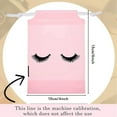 thumbnail image 2 of 200 Pieces Eyelash Aftercare Bags Plastic Makeup Bags Toiletry Makeup Pouch Cosmetic Travel with Drawstring Pink,S, 2 of 7