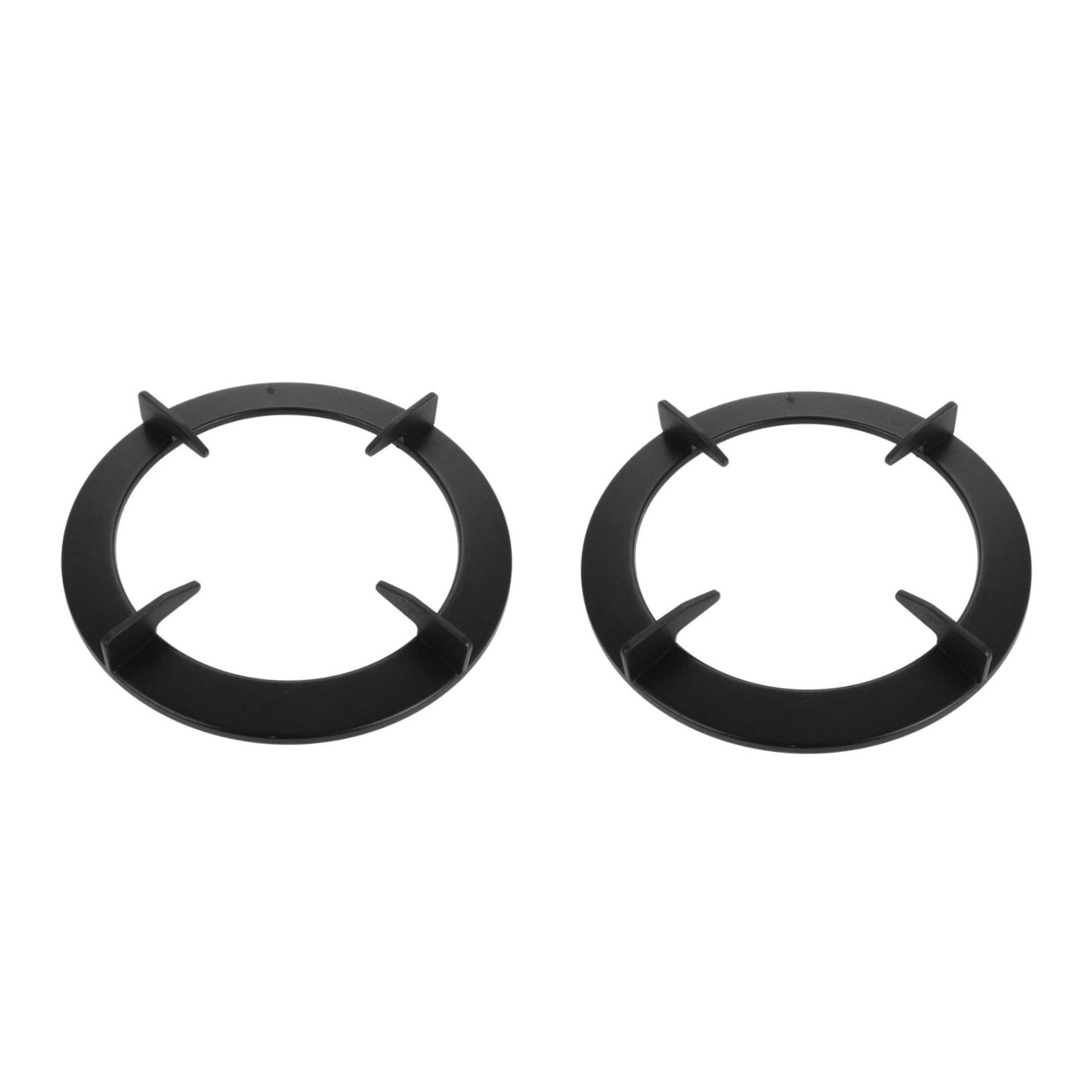 GOOHOCHY Raindrops 2pcs Nonslip Wok Supporting Rings for Gas Stove Cooktop Iron Wok Support Small Pot Rack Anti Skid Design