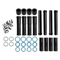 BST BSSP Adjustable Pushrod Cover Kit Black Push Rod Cover Complete Kit for 1999-2020 Harley Davidson Twin Cam 99-17(excludes 2017 Touring)