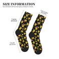 thumbnail image 3 of Rocae Daisies Flowers for Adult Socks Casual Athletic Stretchy Loose Socks for Women Men Non-Slip Middle Tube Socks, 3 of 7
