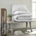 thumbnail image 6 of Martex EcoPure 2-Piece Organic Cotton White Solid Comforter Set, Twin – Comfort Wash, 6 of 9