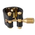 thumbnail image 4 of For Soprano Sax Accessories Ligature with Leather Fastener Clip Reliable Protection and Improved Sound Projection A, 4 of 10