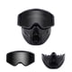 thumbnail image 1 of Máscara Facial Desértica con Parabrisas de Motocicleta de Marco Completo con Gafas Antivaho y Protección Uv, 1 of 7