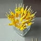 thumbnail image 2 of 100 Palillos de Bambú Desechables para Alimentos, Frutas, Cócteles, Palillos de Dientes Hechos A Mano, Suministros de Picnic, Decoración B, 2 of 5