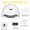 White, variant on UV LED Nail Lamp,Nail Dryer LED UV Nail Light for Gels Polishes with Sensor 4 Timer PENGXIANG 80W SUN5 (White)