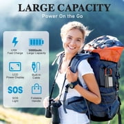 PGYOB Portable Charger Power Bank 50000mAh , 120W Super Fast Charging with SOS Light&LED Display , Battery Backup for Laptop/IPhone/Android, for Camping ,Home Backup ,RV Trips ,Emergency Power