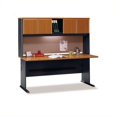 thumbnail image 1 of Bush Business Furniture Série un Bureau d'Ordinateur 72 "avec Clapier en Cerise Naturelle, 1 of 1