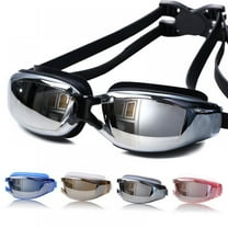 Swimming Goggles for Men - Anti Fog Goggles Adult Swimming UV Protection - Fit for Adult Men Women- 4 Colors