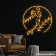 thumbnail image 2 of Glowneon Man Playing Baseball Neon Sign, Baseball Led Sign, Baseball Decor, Baseball Player Gifts, 2 of 5