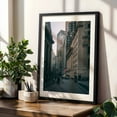 thumbnail image 4 of Wall & Broad - Manhattan New York Photography Black Framed Wall Art Print 12 x 18 inches, 4 of 8