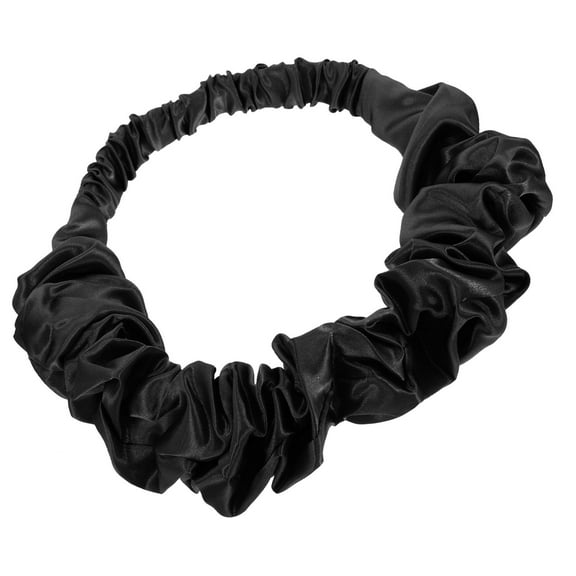 Supvox Satin Wide Headband Black Satin 1Pcs