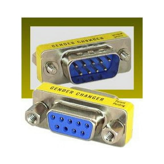 IEC M9001 DB9 Male to Female Thin Port Saver