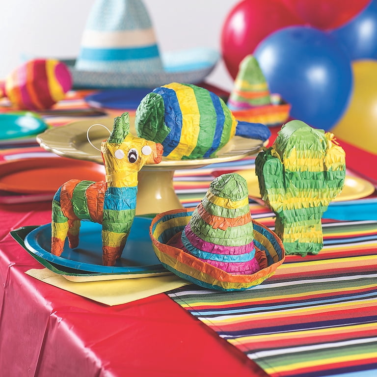 Unique Party Mini Piñata Cygne – Décoration Fête Et Faveur, 20x17x7 Cm, Multicolore, Idéale Thème Cygne Ou Licorne, Remplissable Bonbons