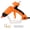 Orange 89, variant on 350W Hot Glue with 4 Nozzles, 24 Glue Sticks, Anti-Drip, Ergonomic, for DIY Crafts, Home Repairs, Orange