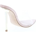 thumbnail image 5 of Bella Marie Womens Addy-1 Fashion Lucite Transparent High Heel Dress Shoes, 5 of 7