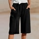 thumbnail image 2 of Pantalones deportivos casuales de mujer de cintura alta y pierna recta - Poliéster spandex suave, cintura elástica, corte holgado para correr y hacer yoga - S-XXL, 2 of 6
