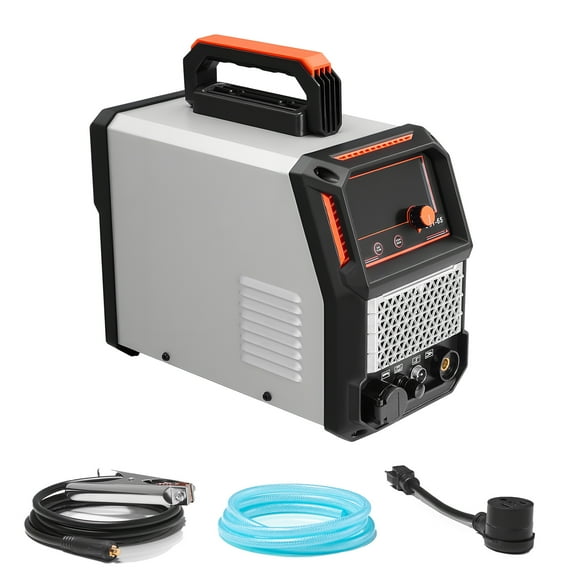 KFFKFF 65A Plasma Cutting Machine, Non-Touch Pilot Arc Cutter with Dual Voltage (110V/220V), Digital Display, IGBT Inverter, 2T/4T Function, and Adjustable PA/PT Time for DIY Projects and Workshops