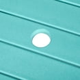 thumbnail image 6 of Costaelm Paradise 30" Square Outdoor Patio Bistro Bar Table With Umbrella Hole, Turquoise, 6 of 9