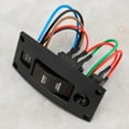 thumbnail image 4 of Nuevo Panel De Interruptor De Bomba Basculante LED Resistente Al Agua Para Uso Marino Con Sello IP66, Fácil De Instalar Y Usar Con Interruptor IP666 Sellado C7, 4 of 7