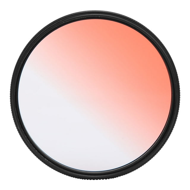 Filtre à Lentille Graduée, Étanche à l'Huile Protection Efficace Filtre de Caméra Large Application pour pour Gris Gradué, Vert Gradué, Rouge Gradué