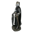 thumbnail image 2 of Grande Statue de Bouclier Crusader Knight de la Croix avec Épée 11.5"H, 2 of 6