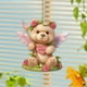 thumbnail image 5 of TUWABEII Regalos de San Valentín Oso de peluche alado Adorno plano Llavero Espejo retrovisor de coche Accesorios Mochila Colgante Regalos para mujeres, 5 of 5