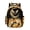 Honeycomb with Daisy Floral Print, variant on Whosucclay Soccer Breaking Green Field Primary Backpacks for Boys Girls, Lightweight Bag Middle School Elementary School High School with Side Pockets Washable