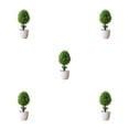 thumbnail image 3 of Wosthever Bonsái de plantas artificiales, de árbol de simulación de estilo nórdico, escritorio, plantas falsas, maceta, hogar, oficina, Type2 NO2, 3 of 6