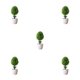 thumbnail image 2 of Bonsái artificial de estilo nórdico Toystoory árbol de simulación en maceta decorativa Verde, 2 of 6