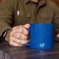 thumbnail image 5 of 2 Pack 16oz Silicone Coffee Mug, Speckled Blue, 5 of 9