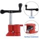 thumbnail image 5 of Pipe Clamp Hand Crank Handle Woodworking Cast Iron Tool Hose Clamp (red) (1pcs), 5 of 5