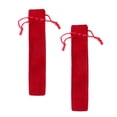 thumbnail image 4 of Injueey Bolsa para bolígrafos, contenedor de almacenamiento, bolsas de transporte para lápices, estuche para lápices, soporte para Almacenamiento y organización del hogar Rojo, 4 of 6
