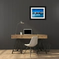 thumbnail image 3 of McLoughlin, James 32x25 Black Ornate Wood Framed with Double Matting Museum Art Print Titled - Lakescape IX, 3 of 4