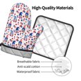 thumbnail image 4 of KLL 4th Of July Pattern Oven Mitts and Pot Holders 2pcs Sets for Kitchen, Oven Mitt Heat Resistant 536°F, Oven Gloves for Kitchen,Cooking and Baking, 4 of 7