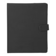 thumbnail image 1 of A4 3-ring sheet music folder for piano, universal, for orchestra, choir, with page numbers, black, 1 of 2