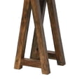 thumbnail image 5 of Pemberly Row 48 Inch Teak Wood Console Table with Live Edges in Rustic Brown, 5 of 9