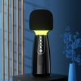 thumbnail image 2 of L868 Microphone Sans Fil Bluetooth Karaoké Maison Professionnel Haut-Parleur Micro Audio Lecteur Mp3 Rouge, 2 of 5