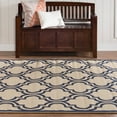 thumbnail image 3 of Linon Home Décor Innovations Area Rug Collection, Navy and Tan, 9.5' x 6.5', 3 of 7