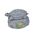 thumbnail image 3 of Caja de almacenamiento para guardar llaves al libre, estatua creativa para jardín, soporte para llaves de repuesto para porche, patio, decoración Gris, 3 of 8