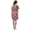 thumbnail image 4 of Moomaya Moss Georgette Bell Sleeves Short A-Line Printed Summer Dress For Women, 4 of 4