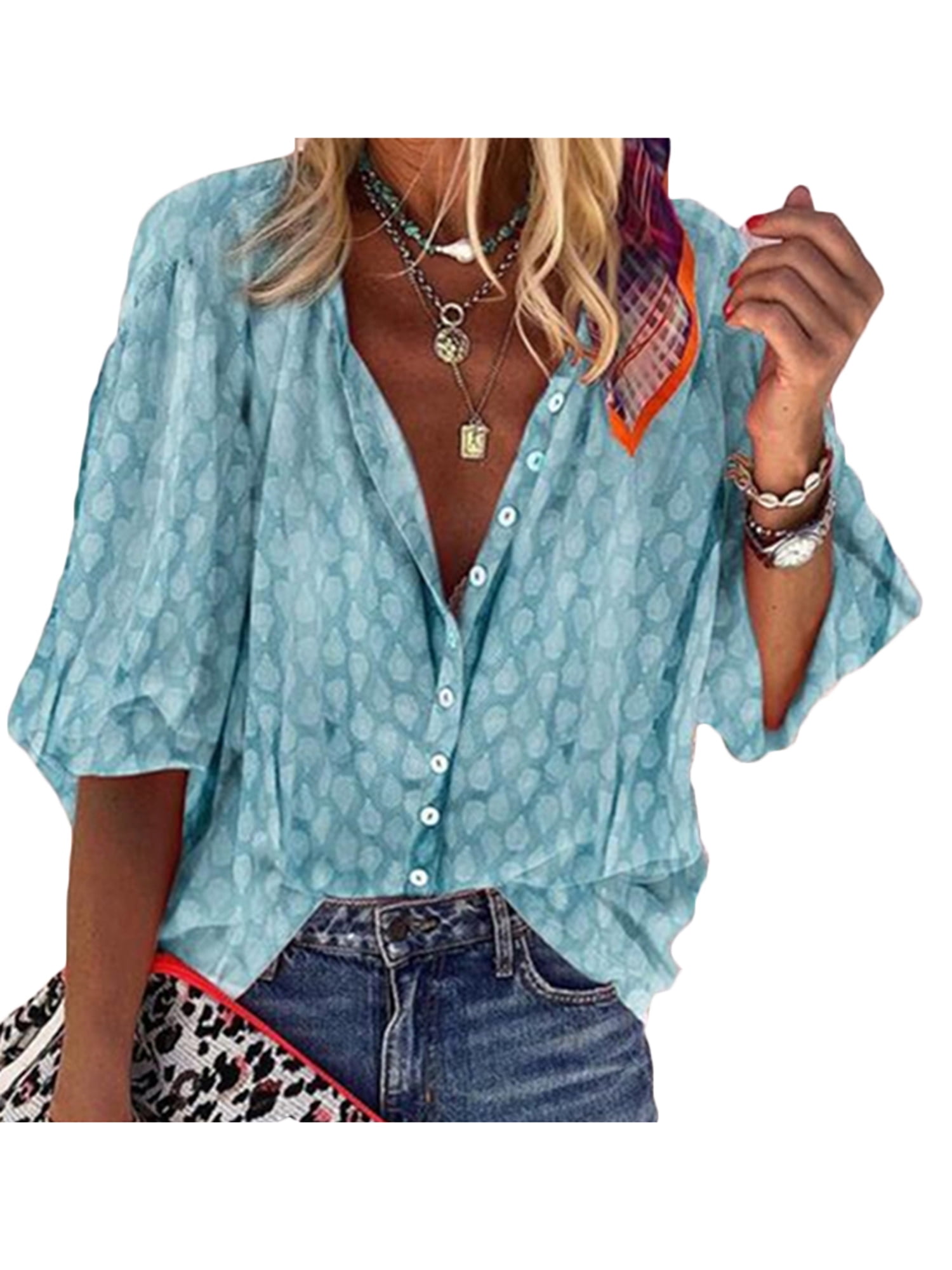 womens plus size tops walmart