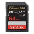 thumbnail image 2 of Paquete de 4 tarjetas de memoria SanDisk Extreme PRO SDXC UHS-I de 64GB y 200MB/s con lector de tarjetas USB 3.0 2 en 1, 2 of 5