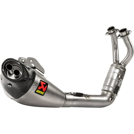 Akrapovic Titanium/Carbon 2-1 Racing Line Full Exhaust System (S-Y7R8-HEGEHT)