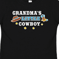 thumbnail image 4 of Inktastic Grandmas Little Cowboy with Cowboy Hat and Boots Boys Toddler T-Shirt, 4 of 5