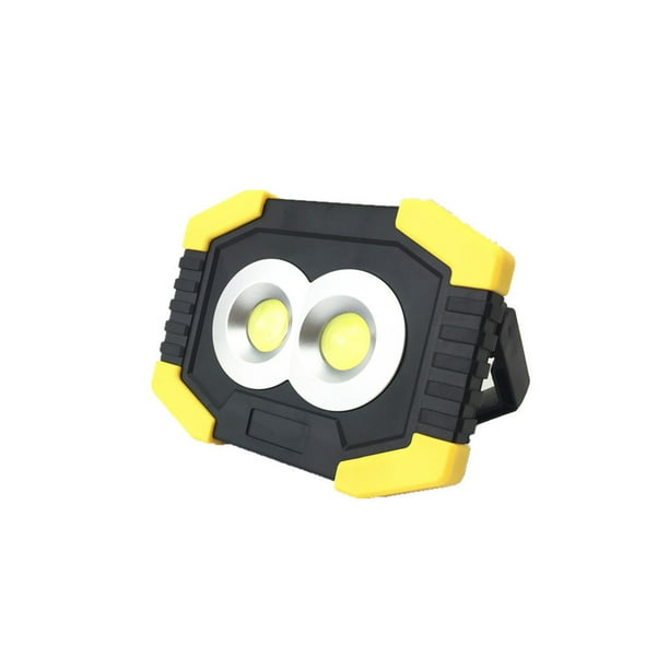 Ounissouiy Linterna ajustable recargable por USB, linterna para exteriores con manos libres, linterna LED resistente al agua, tienda de trabajo para Iluminación y accesorios Amarillo Ounissouiy HA074509-02