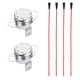 thumbnail image 1 of Termostato KSD301 con cable, Interruptor de temperatura N.C 25A 160℃ 2 Pcs, 1 of 6